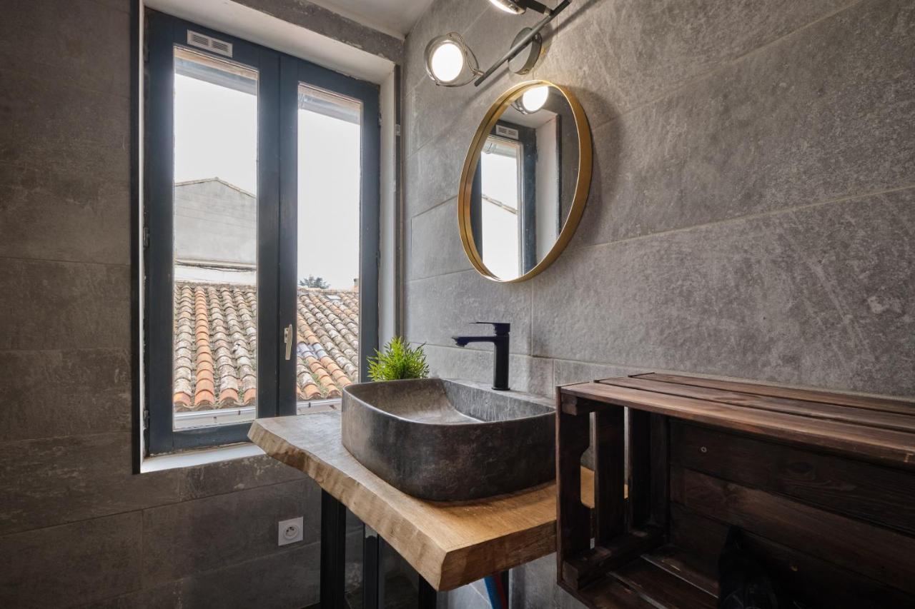 Melina - Jacuzzi - Maison Avec Cour Climatisee Proche Cite Medieval Carcassonne Exterior photo